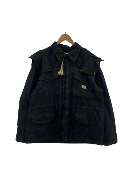 Our Legacy×STUSSY RANGER JACKET ブラック （M）WS4231RGG