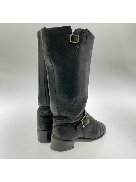 OLD・VINTAGE ブーツ 50-60s Seras ロング エンジニア 黒 (-)