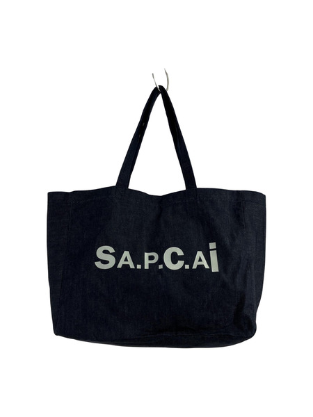 Sacai×A.P.C. デニムトートバッグ