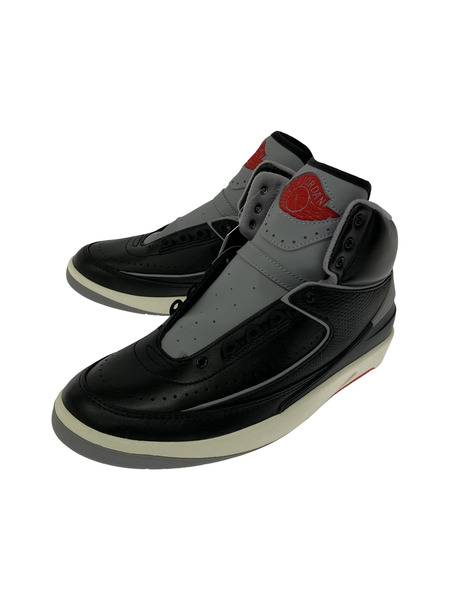 NIKE AIR JORDAN 2 RETRO ブラックセメント 26.5cm DR8884-001