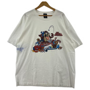 OLD 90s/USA製/S/Sカットソー/HWT/XXL/LOONEY TUNES