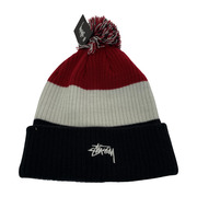 STUSSY ボンボンニット帽