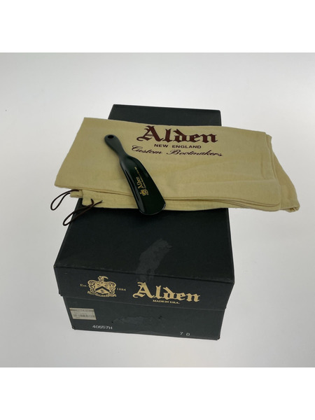 ALDEN ブーツ インディーブーツ クロムエクセル 25.0 7D ブラウン