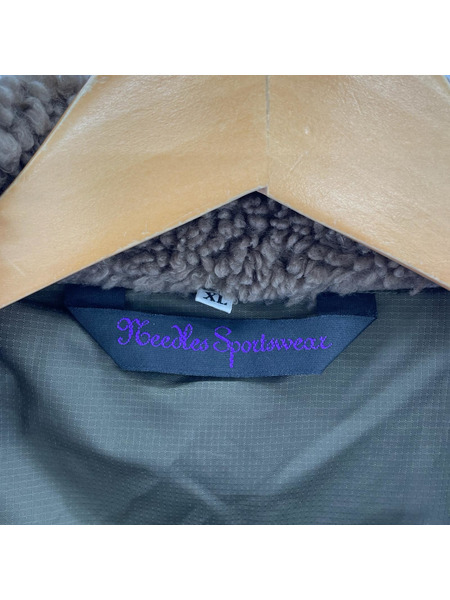 Needles ジャケット Bear Jacket Synthetic Boa DI253 茶[値下]