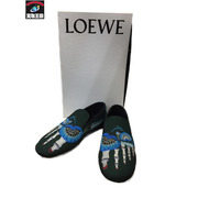 LOEWE/SLIPPER BORDADO/刺繍スリッポン/43