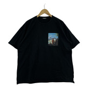 JohnUNDERCOVER 半袖Tシャツ・カットソー chest graphic big Tshirt 2 ブラック