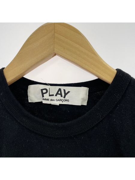 PLAY COMME des GARCONS 半袖Tシャツ・カットソー BLK S