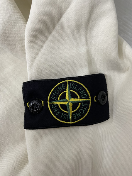 STONE ISLAND Dyed Hoodie POパーカー M アイボリー[値下]
