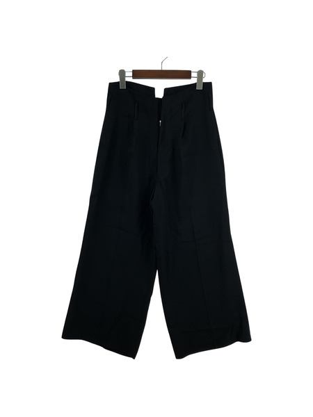 Yohji Yamamoto シルクパンツ １ BLK