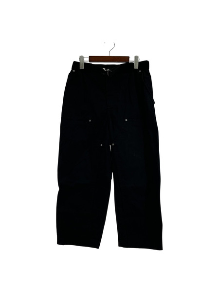 Sacai 20AW Cotton Oxford Pants 1 BLK 20-02325M