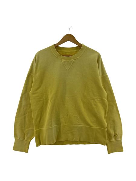 VISVIM 23SS COURT SWEAT L/S CRASH 加工スウェット 3 0123105010018