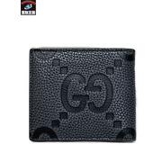 グッチ コンパクトウォレット ジャンボGG グレー