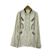 TOGA VIRILIS 20AW Rayon Embroidery Shirts 白