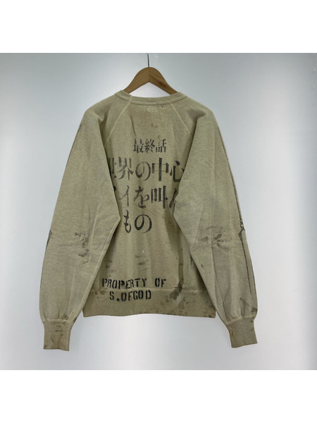 SAINT MICHAEL×エヴァンゲリオ ン 21AW SWT SH_EVANGELION 初号機スウェット M SM-A21-0000-055