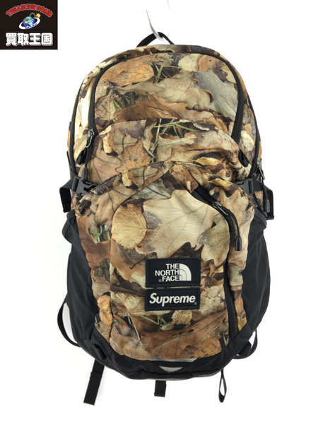 Supreme the north hot sale face pocono backpack leaves