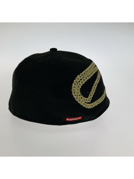 Supreme キャップ Jesus Piece S Logo New Era Black