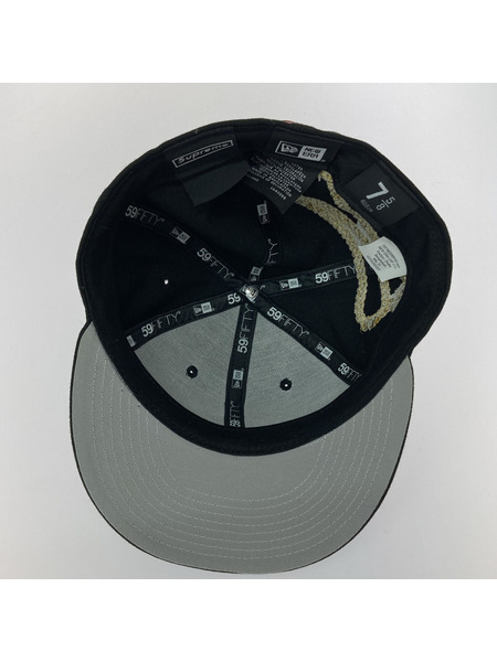 Supreme キャップ Jesus Piece S Logo New Era Black