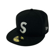 Supreme キャップ Jesus Piece S Logo New Era Black