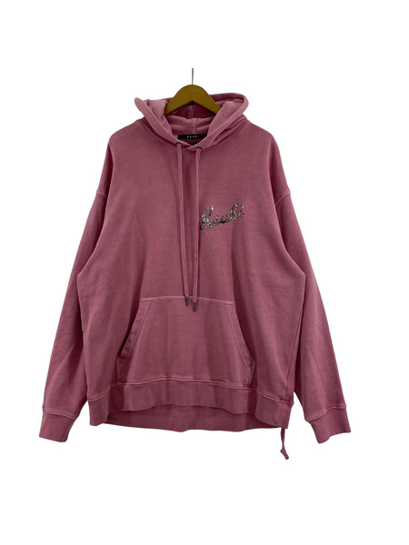 Ksubi Autograph Biggie Hoodie in Pink MFA23FL001 (L)