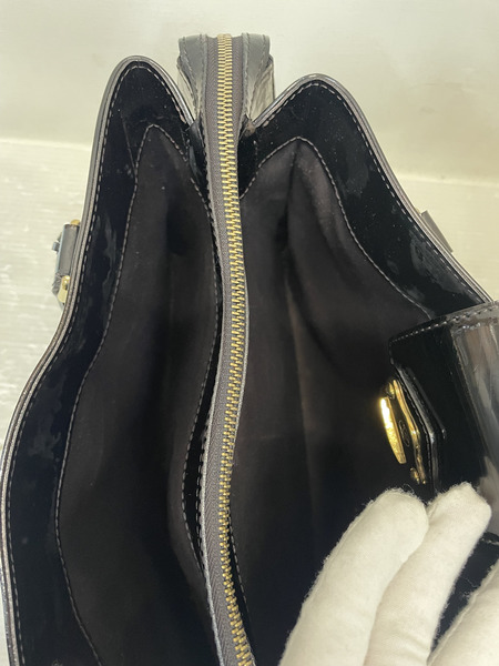 LOUIS VUITTON モノグラム ヴェルニ メルローズアベニュー ハンドバッグ