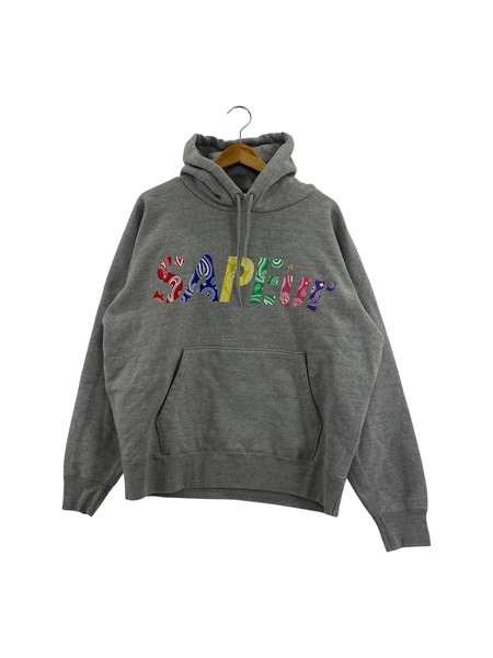 SAPeur MULTI BANDANA LOGO HOODIE ホワイト