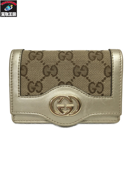 GUCCI GGキャンバス 名刺入れ カードケース[値下]