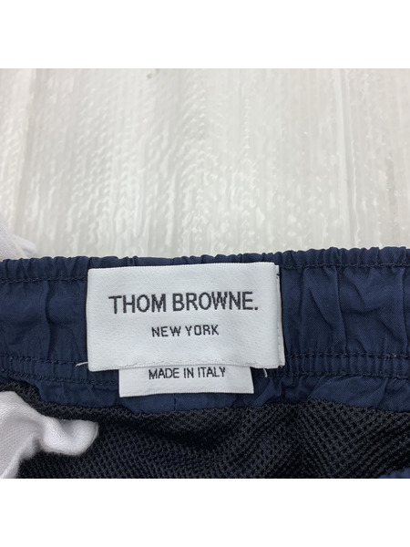 THOM BROWNE スイムパンツ ネイビー