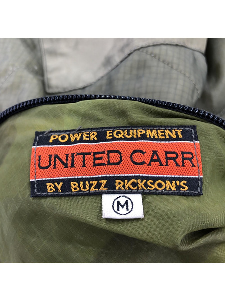 UNITED CARR by Buzz Rickson's キルティングジャケット 緑 M