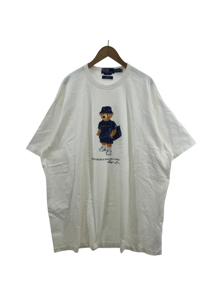 POLO RALPH LAUREN/BEAMS Bear T 白 XXL