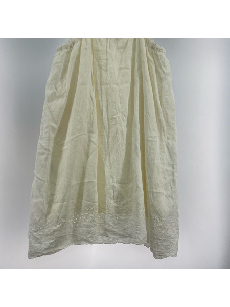 Samansa Mos2 ノースリーブワンピース kazumi リネン(F)