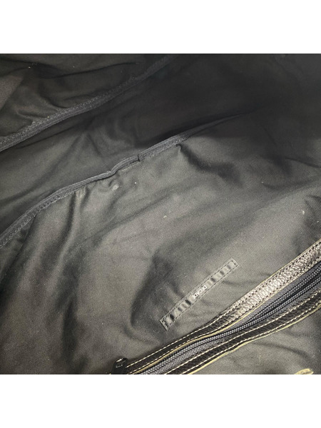 DECADE レザーボストンバッグ 黒