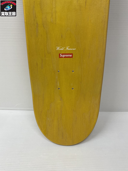 Supreme 19SS Sekintani La Norihiro Skateboard Deck Yellow