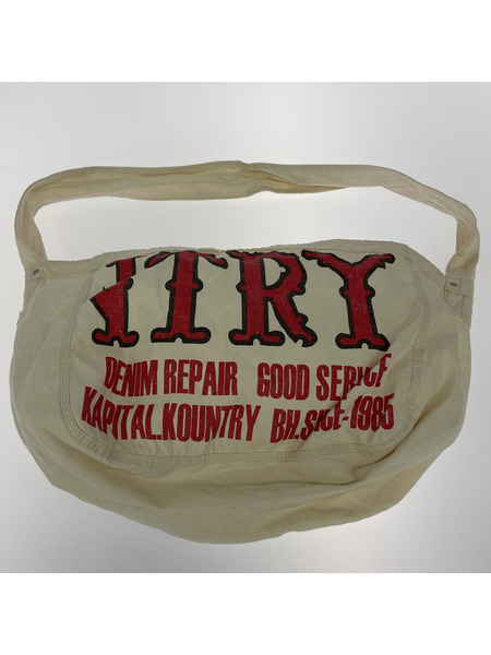 KAPITAL KOUNTRY 綿ツイル KOUNTRY FACTORY ニュースペーパーBAG EK-1231