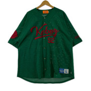 Keboz 半袖Tシャツ・カットソー ベースボールシャツ (L)