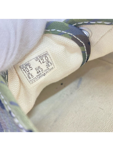 VANS スニーカー AUTHENTIC RAIN CAMO 緑