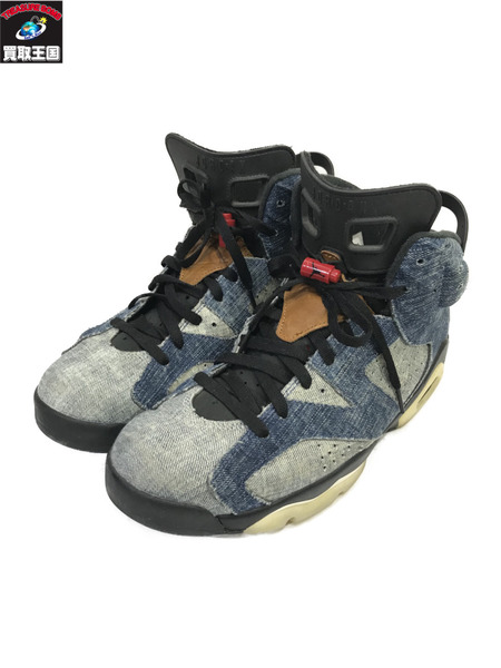 NIKE AIR JORDAN RETRO 6 WASHED DENIM 29.5cm/CT5350-401/ナイキ/エア