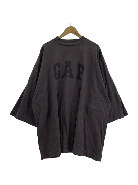 YZY GAP 七分丈カットソー/GRY/M