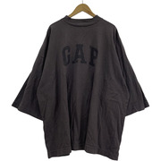 YZY GAP 七分丈カットソー/GRY/M