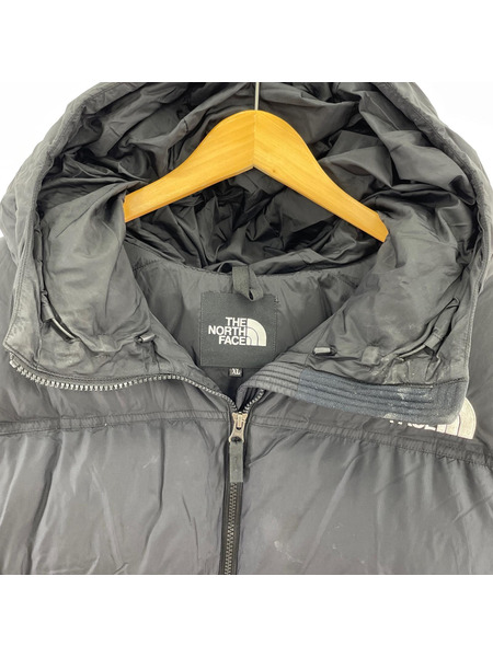 THE NORTH FACE ダウンジャケット L/S ヌプシフーディー 黒 XL