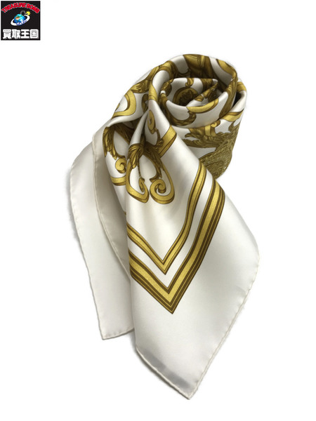 HERMES/カレ90/les tuileries silk scarf/スカーフ[値下]
