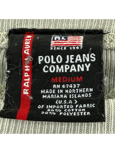 POLO RALPH LAUREN ロゴスウェット グレー　(M)