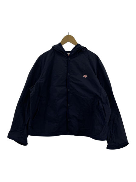 Danton NYLON TUSSER HOODED JACKET (M) ネイビー[値下]