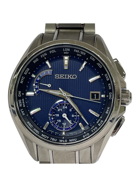 SEIKO ソーラー腕時計 8B63-0AV0