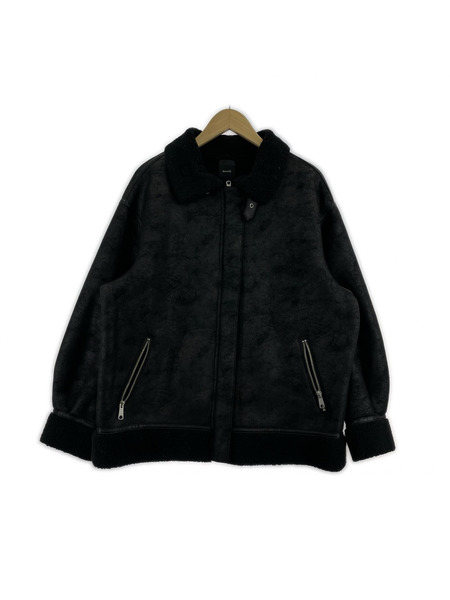 Munich ジャケット 裏ボア 黒