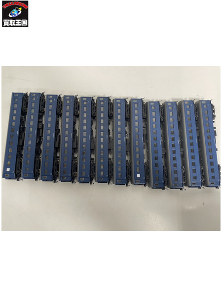 鉄道模型車両 KATO 1/150 オハ35系旧形客車　ブルー