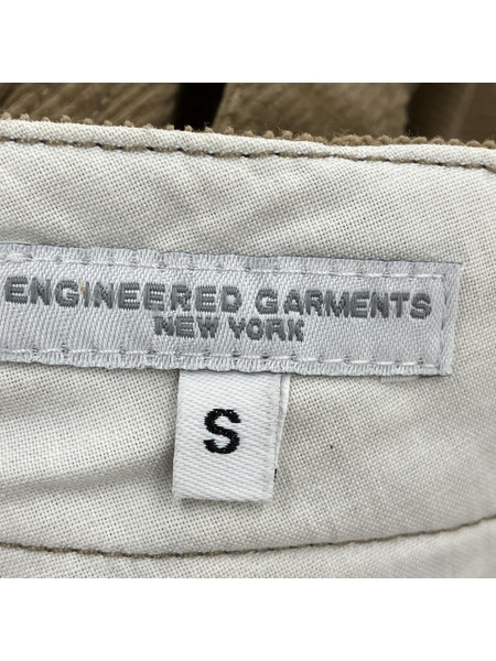 Engineered Garments/コーデュロイショーツ/S/ブラウン