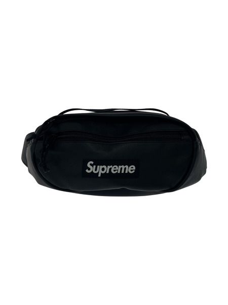 Supreme/23AW/Leather Waist Bag/Black