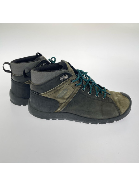 KEEN ブーツ Citizen mid ブーツ カーキ 27.5cm