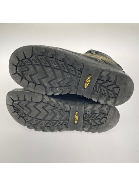 KEEN ブーツ Citizen mid ブーツ カーキ 27.5cm