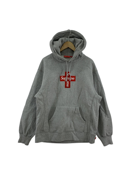 Supreme/CROSS BOX LOGO HOODED SWEATSHIRT/20AW